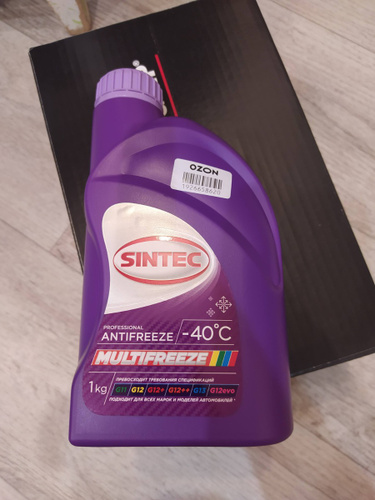 Sintec антифриз multifreeze. Антифриз Sintec Multifreeze 1кг. Антифриз фиолетовый "Sintec" Multifreeze 10кг.. Антифриз Sintec Multifreeze (фиолетовый) - 1 кг. Синтек Мультифриз допуски.