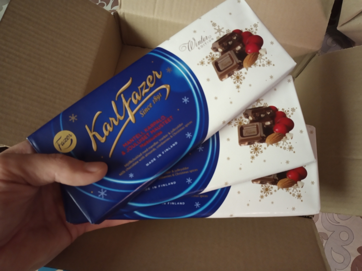 Karl fazer Blueberry Truffle шоколад