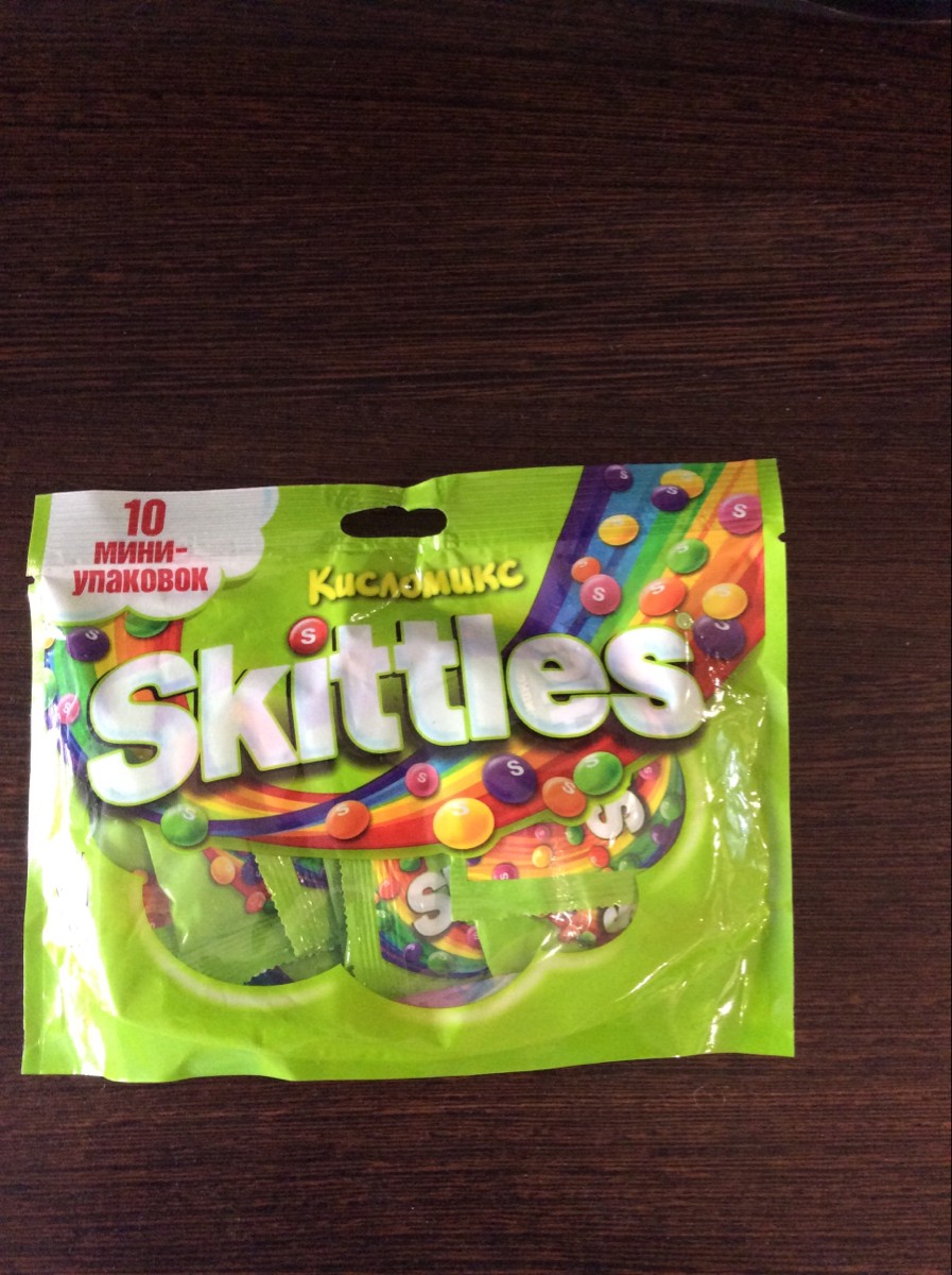 драже skittles кисломикс