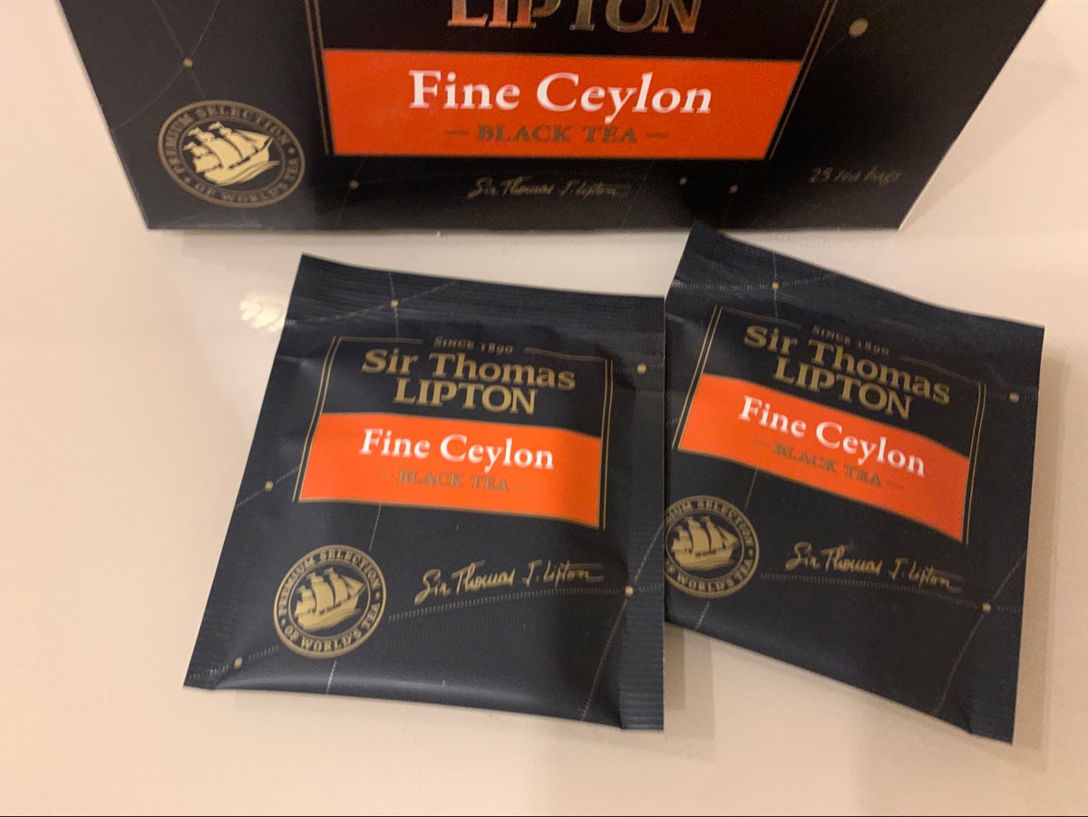 Чай черный Sir Thomas Lipton Fine Ceylon в пакетиках