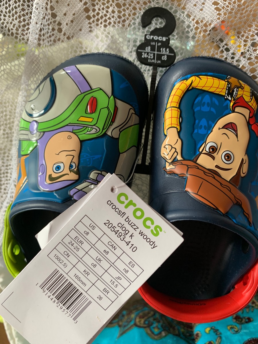 buzz and woody crocs