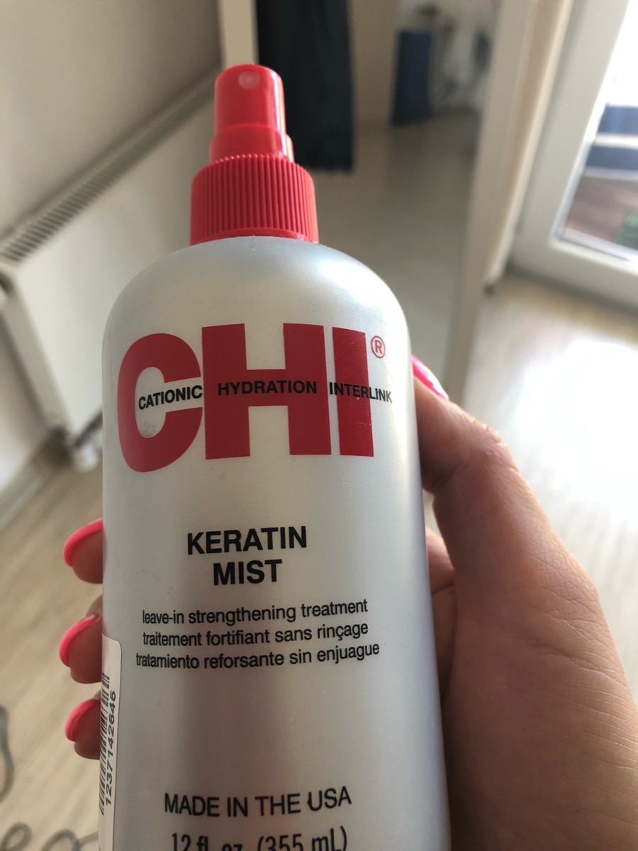 Chi keratin mist treatment кондиционер для поврежденных пористых волос