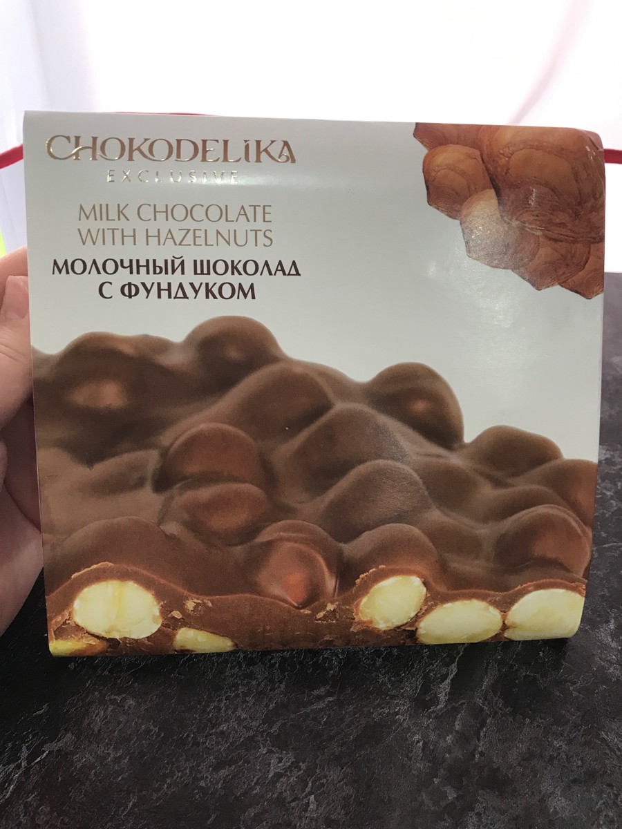 Шоколад Chokodelika темный с грецким орехом