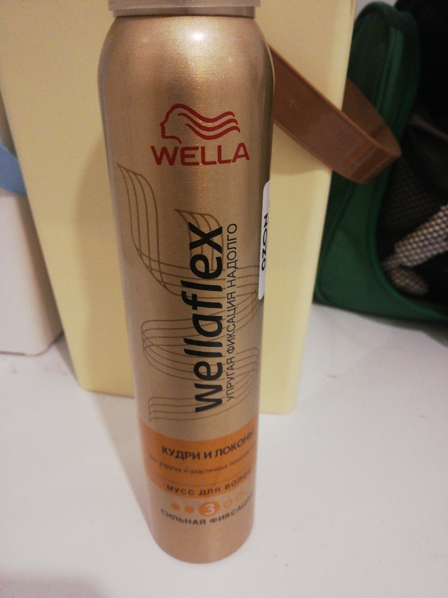 Мусс для укладки волос wella wellaflex