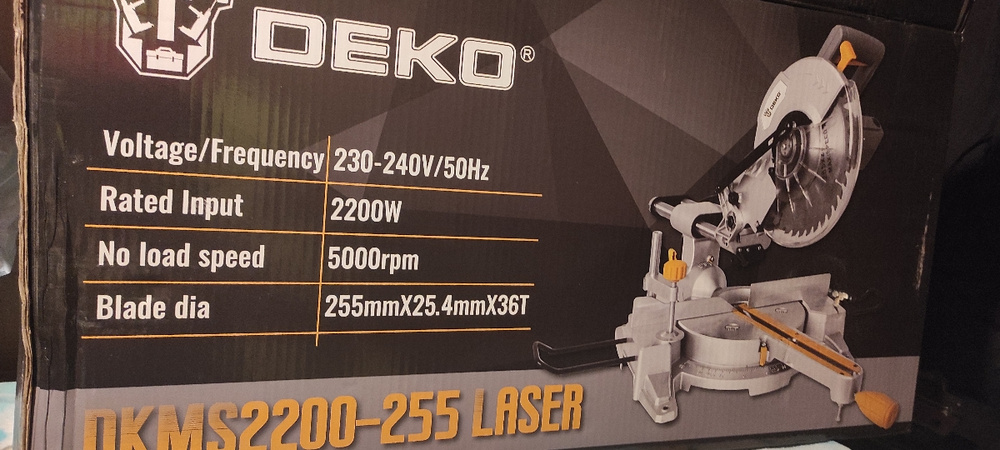 Торцовочная Пила Deko Dkms2200 255 Laser Купить