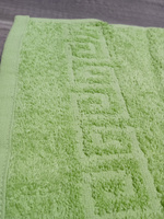 Полотенце DreamTEX лицевое 50 х 90 см яркий зеленый #20, елена г.