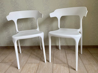 Комплект стульев для кухни, столовой и улицы ENOVA белый, 4 шт #5, Ирина К.