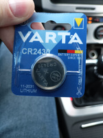 Varta Батарейка CR2430, Литиевый тип, 3 В, 1 шт #16, Михаил С.