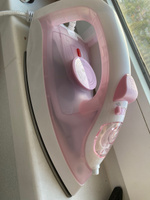 Утюг для одежды LUMME LU-1134 2000Вт, тефлоновое покрытие, розовый опал #3, Александра С.