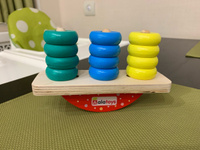 Балансир для детей деревянный "Пирамидка для малышей" развивающие игрушки для малышей от 1 года #37, Анна М.