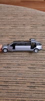 Металлическая модель машины лимузин Die Cast Model, 1:43-50, Fast Wheels инерционная машинка, открываются двери, 15.5х4х4 см #20, Дарья 