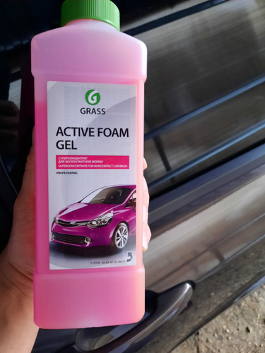 Grass active foam. Grass Active Foam Gel 1л. Active Foam Gel 1 л. Автошампунь Active Foam Optima 20 кг grass 110257. Grass track автошампунь артикул.