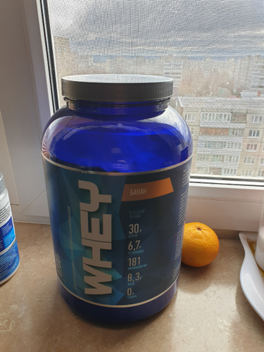 Протеин cывороточный Rline Whey, банан, 1700 г — купить в интернет ...