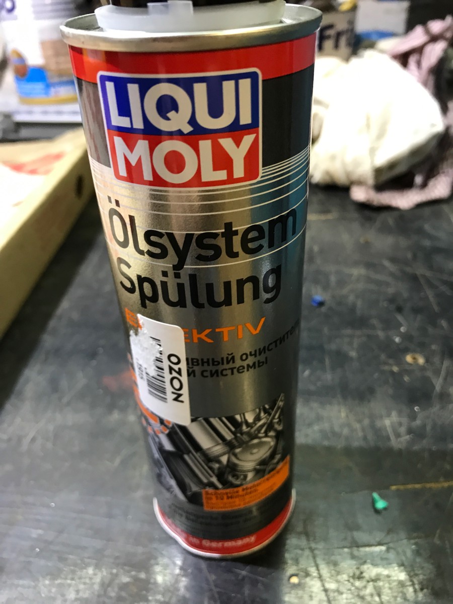 Промывка масляной системы liqui moly