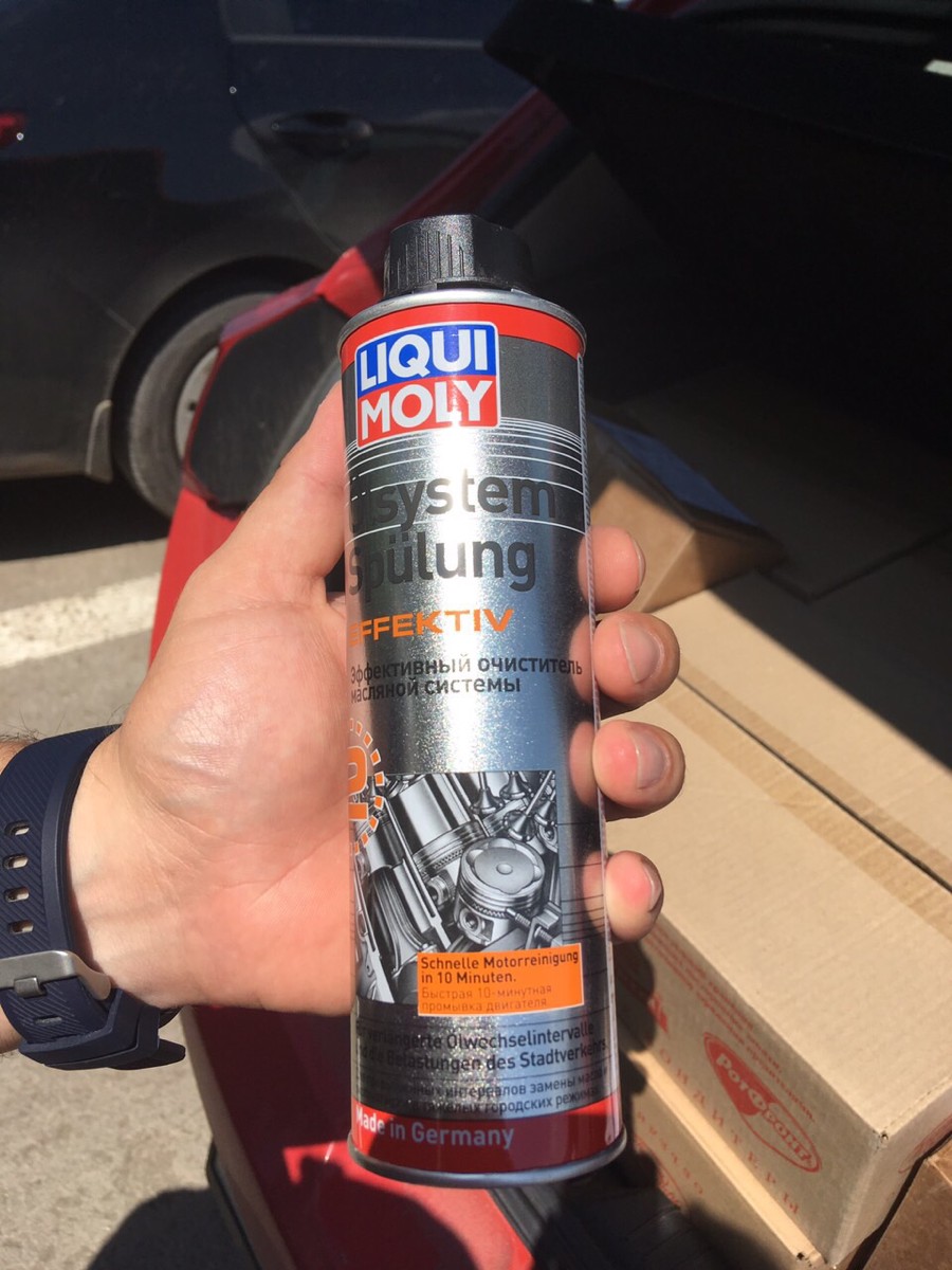 Промывка масляной системы liqui moly