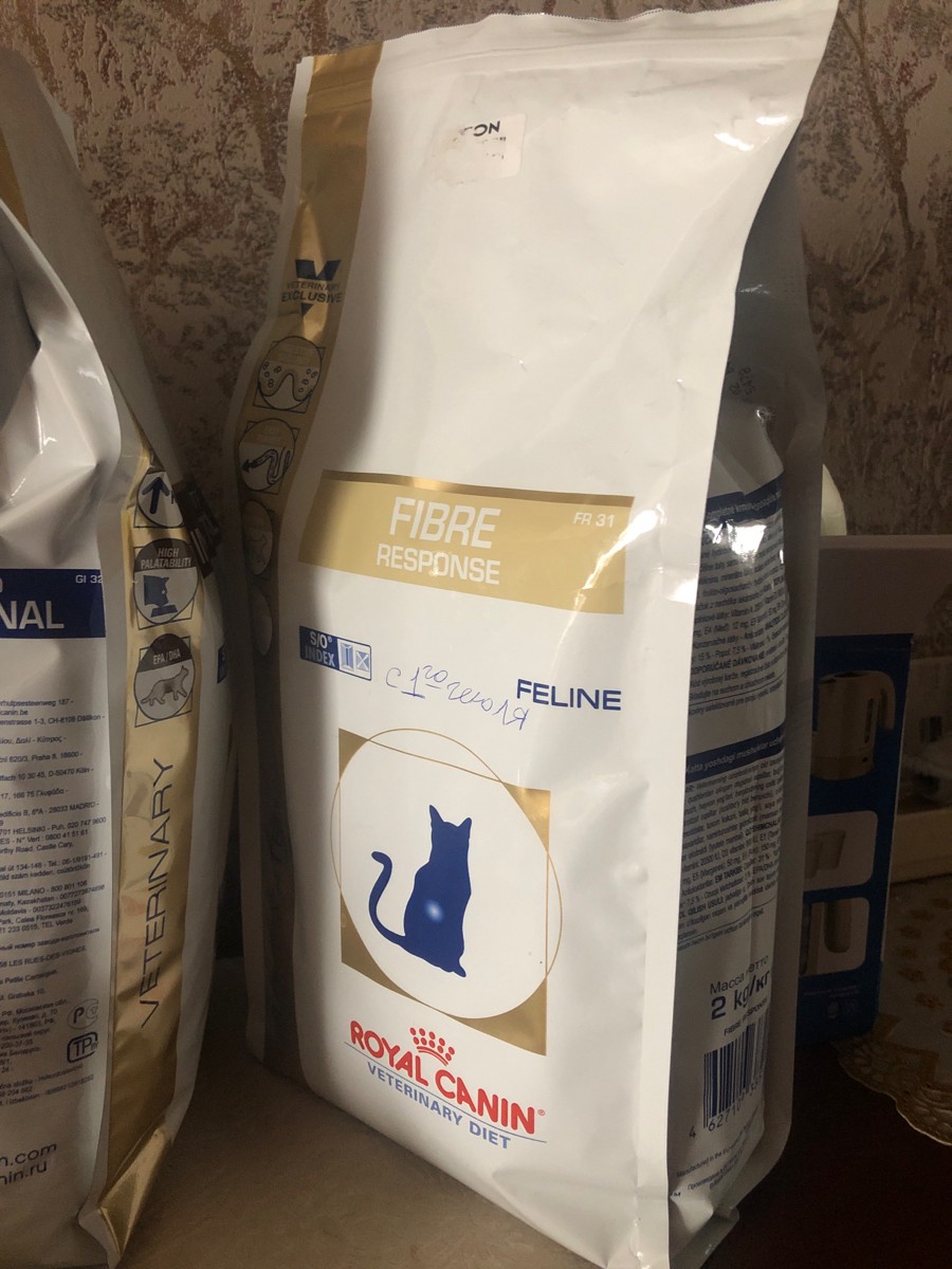 Роял канин файбер для кошек 2 кг. Royal Canin Fibre response.