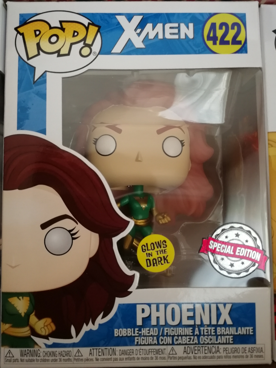 Pop описание. Фигурка Funko Pop! Bobble: Marvel: Dark Phoenix: Dark Phoenix (gr)(gl) (EXC) 41612.