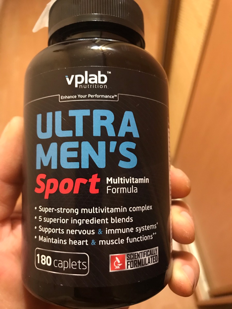 Ultra man sports multivitamins