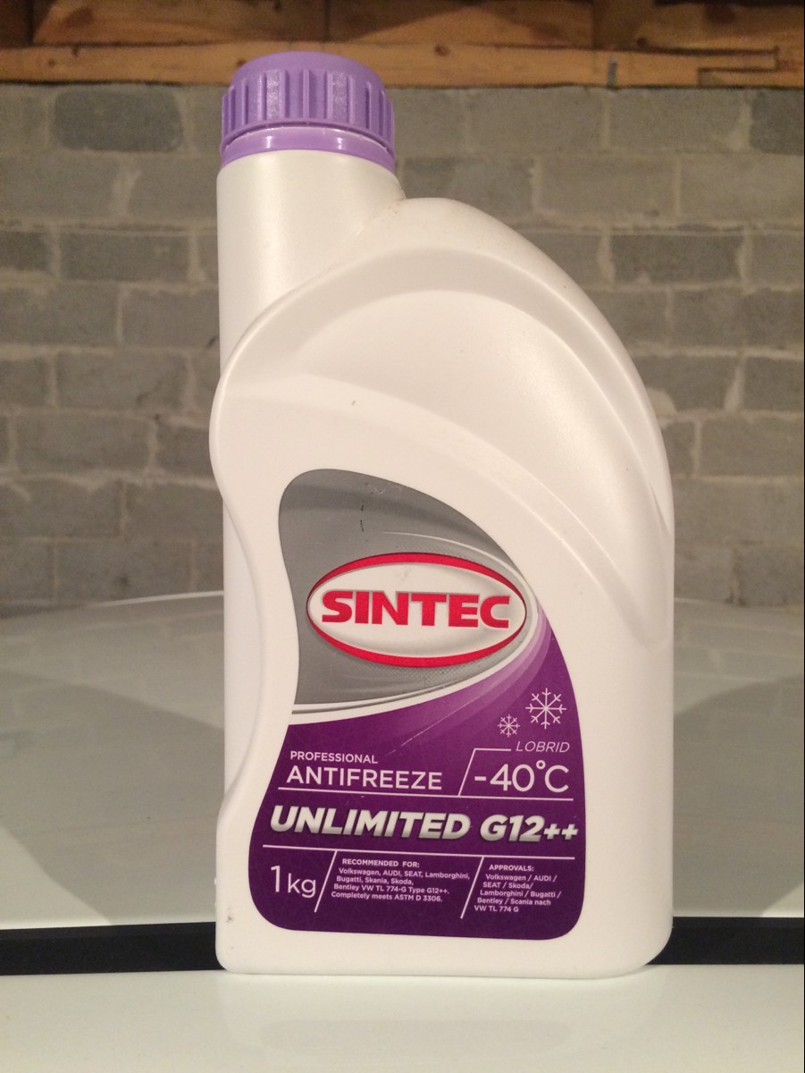 Sintec g12 45. Sintec Unlimited 5l. 800735 Sintec. Антифриз Sintec g12 отзывы. Синтек Кострома.