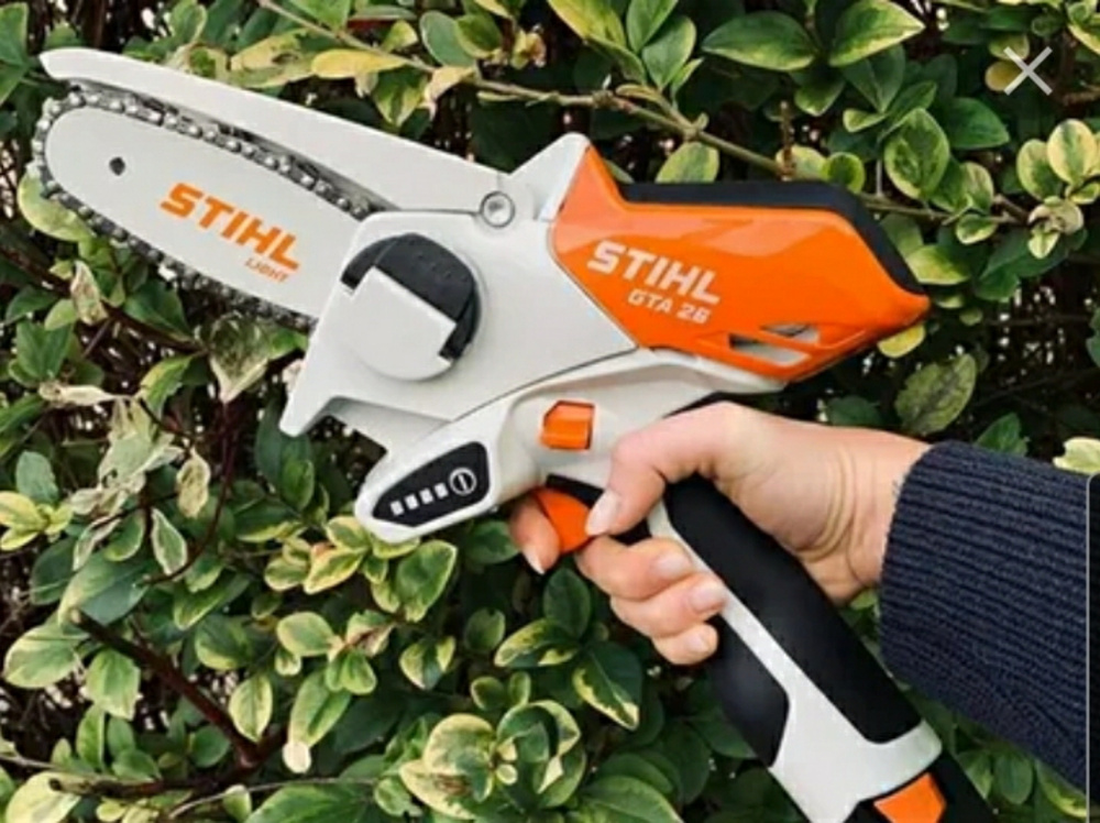 Аккумуляторная батарея для мини пилы. Сучкорез Stihl GTA 26. GTA 26 Stihl. Аккумуляторная мини-пила Stihl GTA 26. Сучкорез аккумуляторный штиль GTA 26.