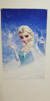 Постер интерьерный Эльза, 70х46 см. Матовый яркий. Холодное Сердце Frozen #3, Валерий П.