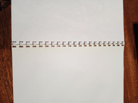 Пружины для переплета пластиковые Silwerhof диаметр 8 мм, от 21 до 40 листов, A4, цвет белый, (100шт) #4, Наталья Т.