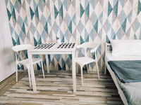 Комплект стульев для кухни, столовой и улицы ENOVA белый, 4 шт #6, Нафиса А.