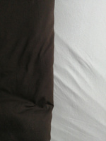 Трикотажный пододеяльник на молнии 130х180, 100% хлопок (шоколад) #79, Екатерина З.