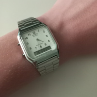 Часы наручные мужские Casio AQ-230A-7B кварцевые #7, Степан С.