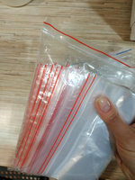 Пакет с замком Zip-Lock (Зип лок), 15х20 см, 40 мкм, 500 шт. #42, Ольга П.