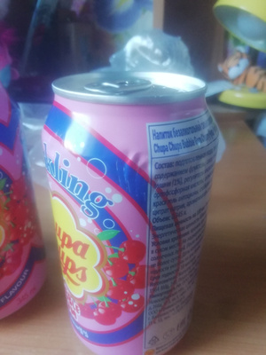 Газированный напиток Chupa Chups Sparkling Strawberry & Cream / Чупа ...