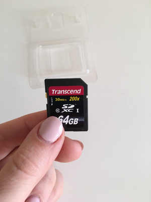 Карта памяти transcend 256gb