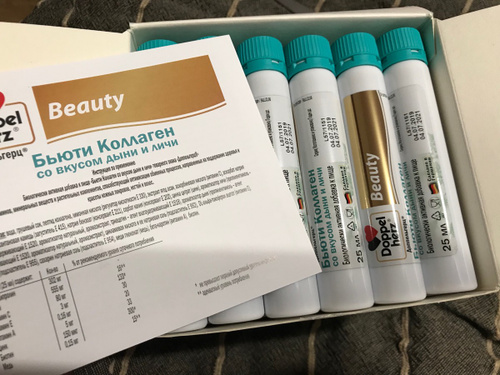 25мл №30. Бьюти коллаген со вкусом дыни. I. Доппельгерц бьюти коллаген. Доппельгерц бьюти коллаген 25мл дыня/личи.