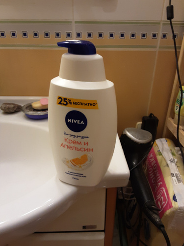 Гель-уход для душа Nivea Увлажнение и забота, с маслом миндаля, 750 мл ...