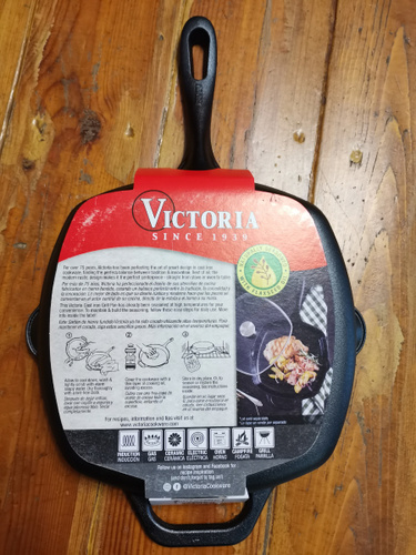 Victoria Cast Iron сковорода гриль