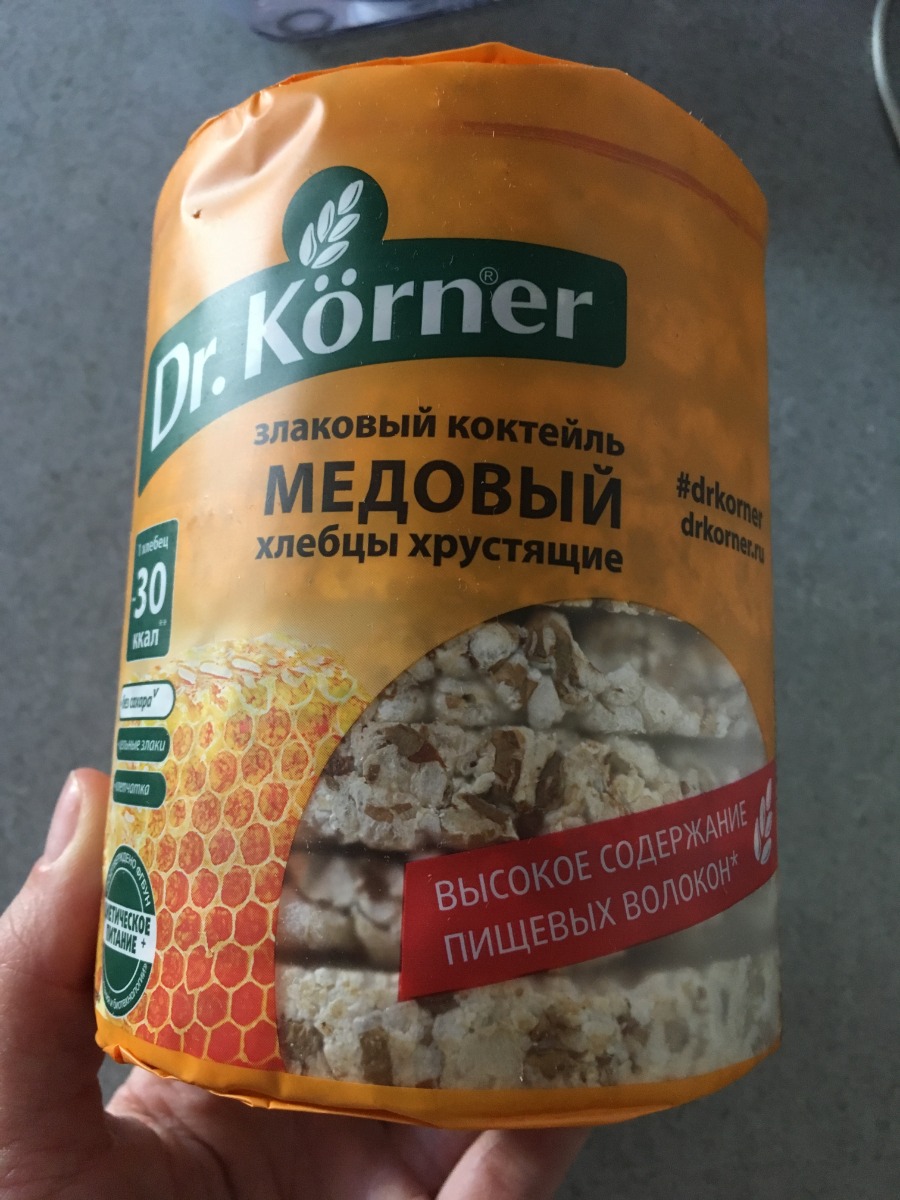 Злаковый десерт Dr Korner рисовый