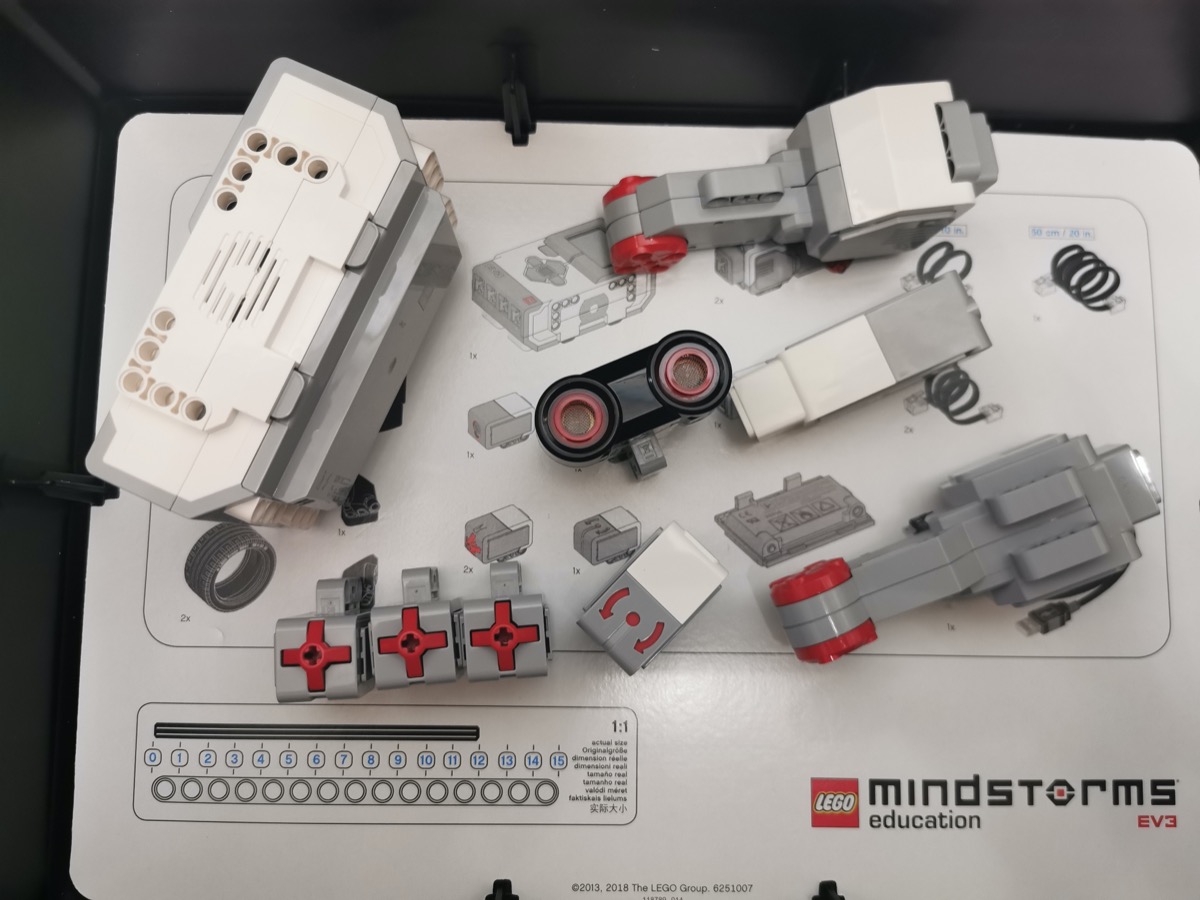 Базовый набор mindstorms education ev3 45544