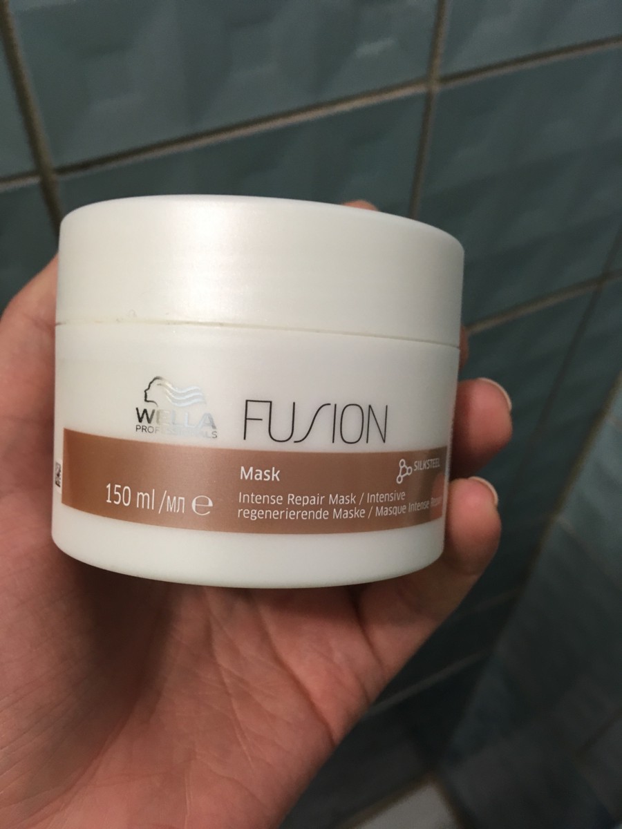 Wella fusion маска для волос