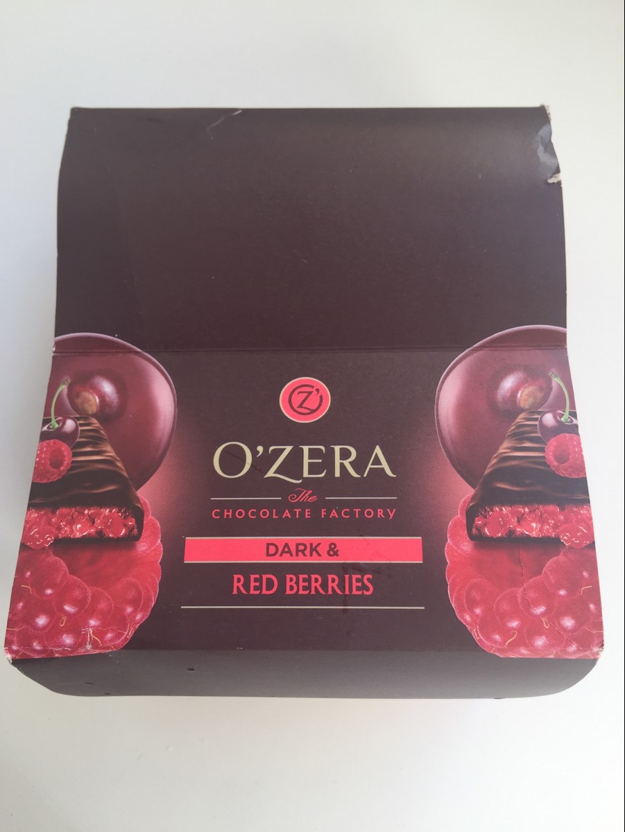 Шоколад o Zera Dark Red Berries 90г