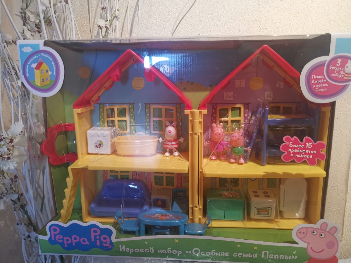 Игровой набор Intertoy Peppa Pig особняк семьи Пеппы 35360