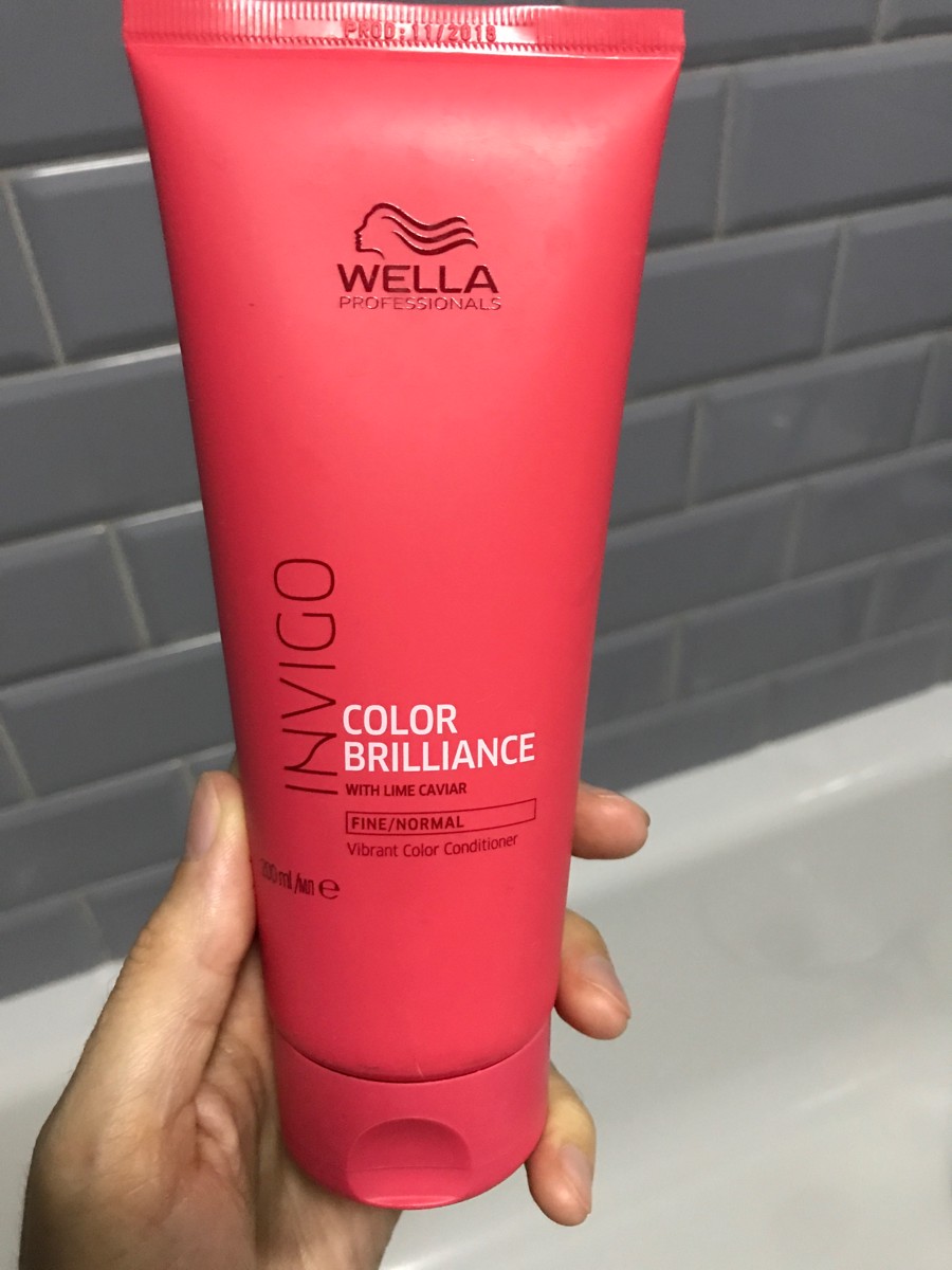 Wella brilliance line бальзам для окрашенных жестких волос 200 мл