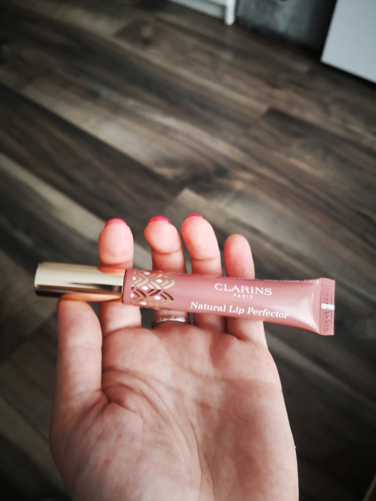 Clarins Natural Lip Perfector Блеск для губ, 16 intense rosebud, 12 мл ...