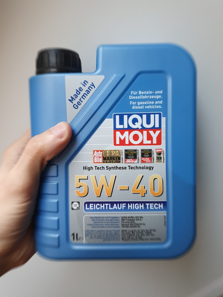 Liqui Moly Leichtlauf High Tech 5w-40. Leichtlauf High Tech 5w-40.