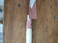 Совок посадочный, удлинённый, деревянная ручка, цвет МИКС #2, Людмила С.