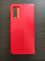 Чехол на Redmi 9T / Poco M3 чехол книжка для Редми 9Т (красный) #16, Мария М.