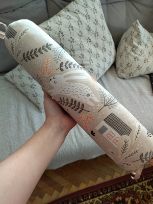 Чудо Валик для спины и шеи можжевеловый с чабрецом и лавандой / для ...