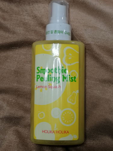 Peeling mist. Holika Holika пилинг для лица Smoothie peeling Mist Lemon Squash.