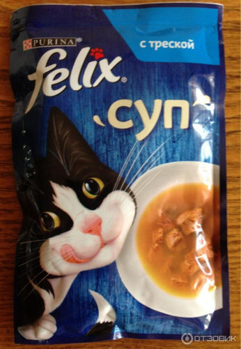 Суп феликс для кошек