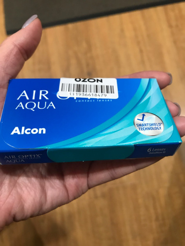 Alcon air optix aqua 6 шт