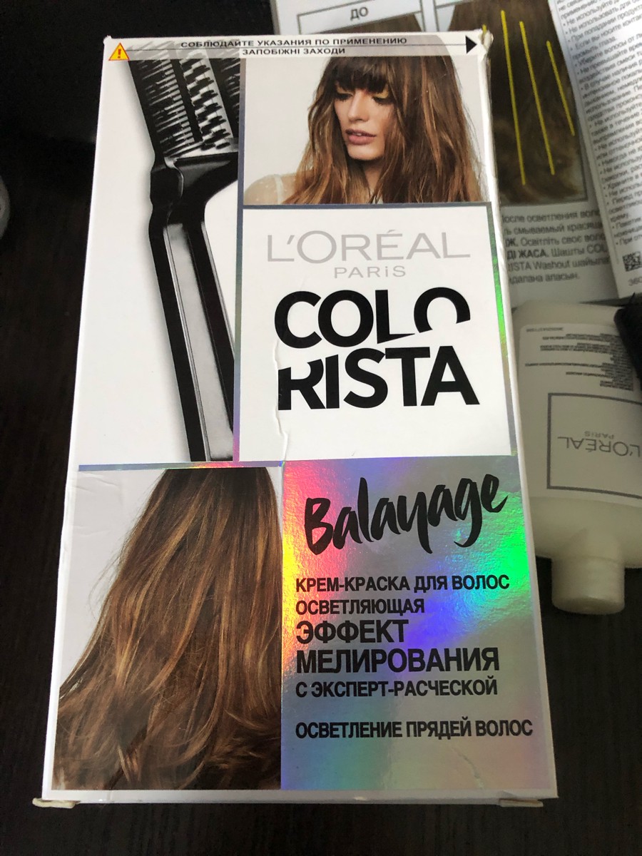 Краска для волос осветляющая эффект омбре colorista ombre l'oreal paris